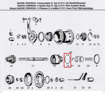 SPRENGRING  32 x 0,8 MM